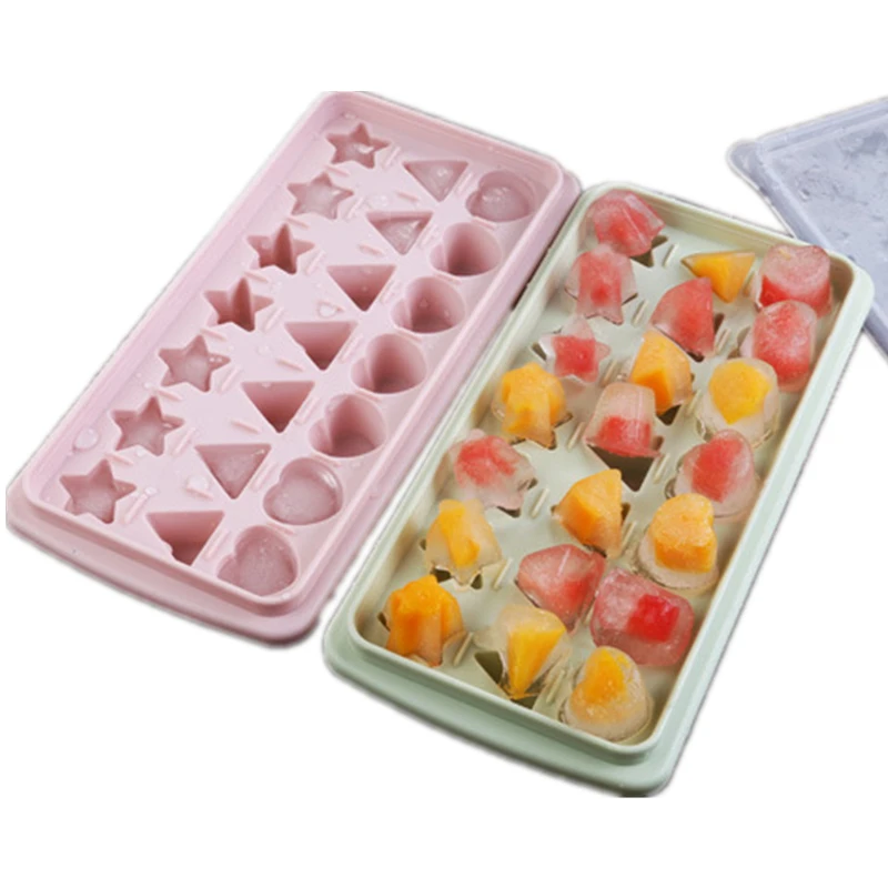 1 PCS Reusable Washable Colorful Stackable Easy to Release 21 Cube Ice Tray with Lid for Whiskey, Cocktails Ice Making
1 PCS Reusable Washable Colorful Stackable Easy to Release 21 Cube Ice Tray with Lid for Whiskey, Cocktails Ice Making