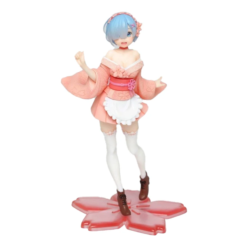Anime Model Re:life In a Different World From Zero Rem Kimono Sakura Action Figure Doll Decoration Toy Children's Birthday Gift
Anime Model Re:life In a Different World From Zero Rem Kimono Sakura Action Figure Doll Decoration Toy Children's Birthday Gift