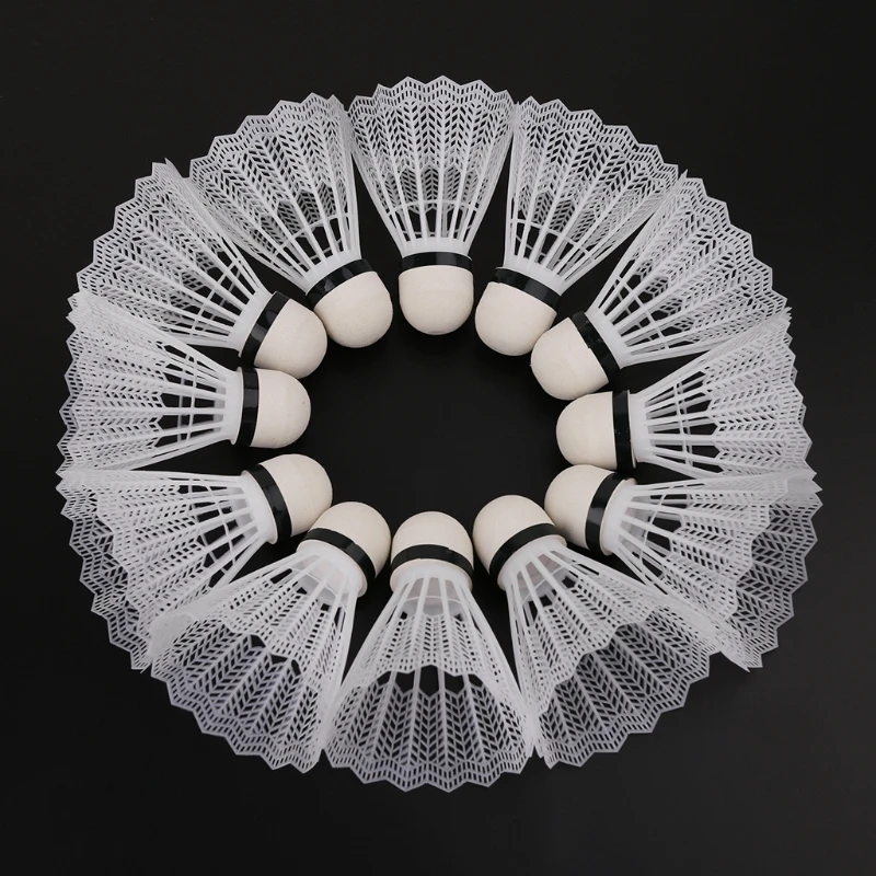 New 12Pcs White Badminton Plastic Shuttlecocks Indoor Outdoor Gym Sports Accessories 2020
New 12Pcs White Badminton Plastic Shuttlecocks Indoor Outdoor Gym Sports Accessories 2020