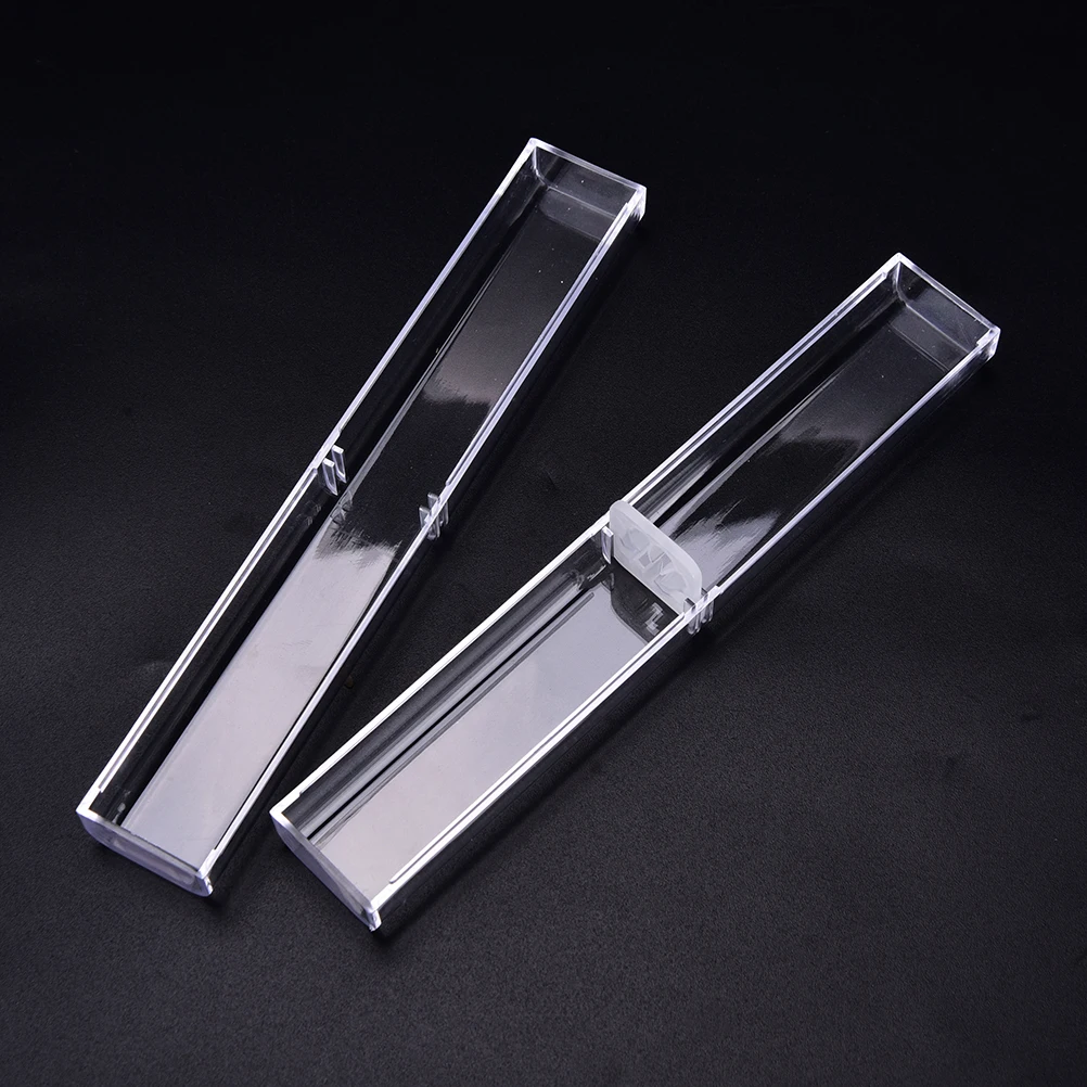 2Pc Crystal Acrylic Microblading Pen Box Caneta Microblading Tebori Display And Storage Box Brow Tattoo Supplies 15.6 X2.5X2.3cm
2Pc Crystal Acrylic Microblading Pen Box Caneta Microblading Tebori Display And Storage Box Brow Tattoo Supplies 15.6 X2.5X2.3cm