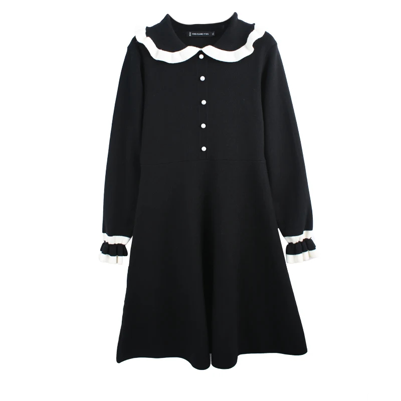 Plus-size women's dress new fashion autumn plus-size woolen dress web celebrity sweet temperament age reduction dress 9127
Plus-size women's dress new fashion autumn plus-size woolen dress web celebrity sweet temperament age reduction dress 9127