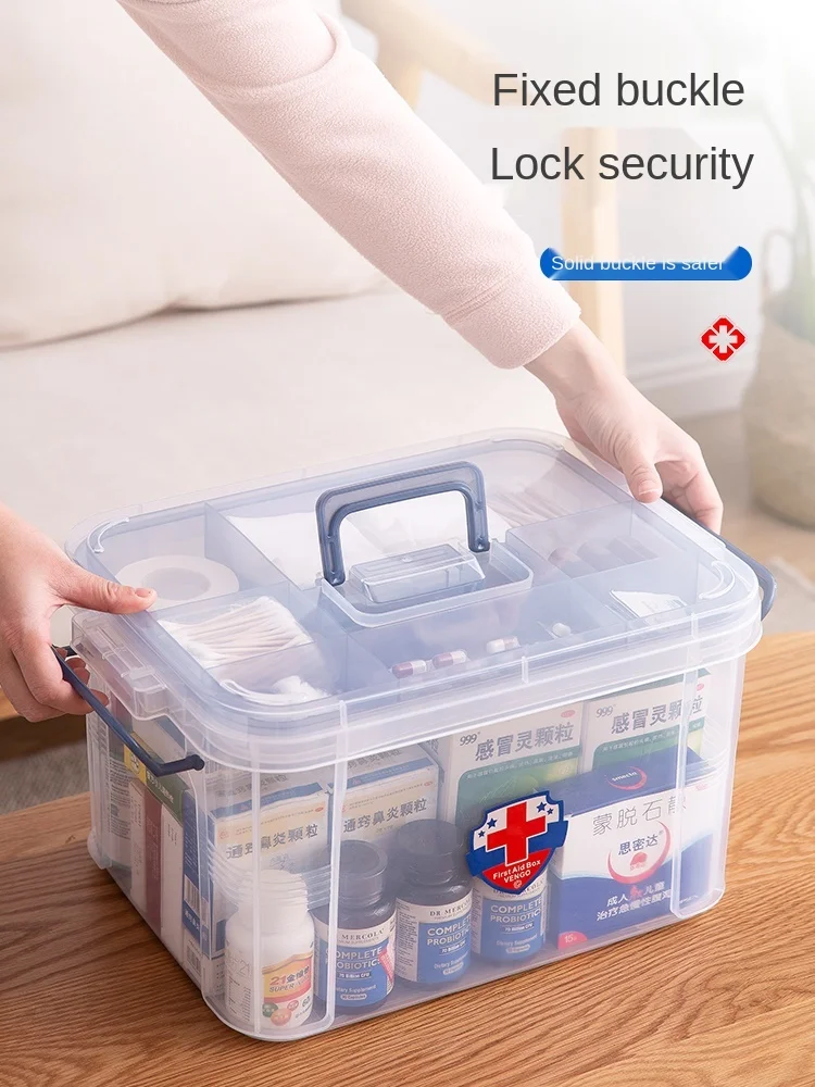 TT Family Pack Medicine Box Household Small First-Aid Kit Medicine Articles Cute Storage Box for Medical Treatment
TT Family Pack Medicine Box Household Small First-Aid Kit Medicine Articles Cute Storage Box for Medical Treatment