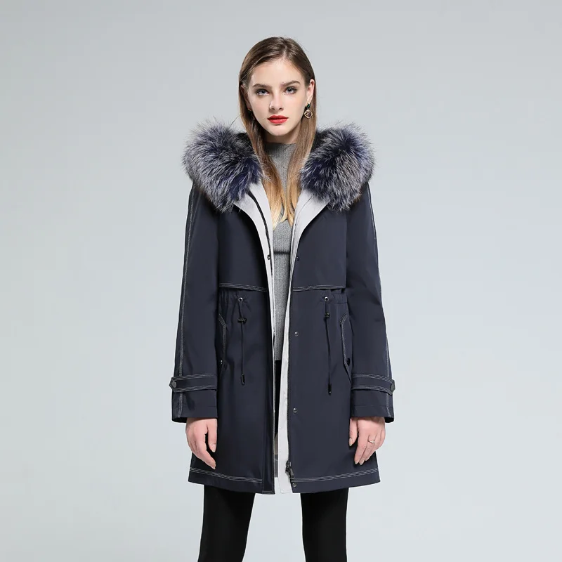 Новинка 2021, зимнее женское меховое пальто Parker для женщин, Молодежная съемная подкладка из кроличьего меха Рекс 
Новинка 2021, зимнее женское меховое пальто Parker для женщин, Молодежная съемная подкладка из кроличьего меха Рекс