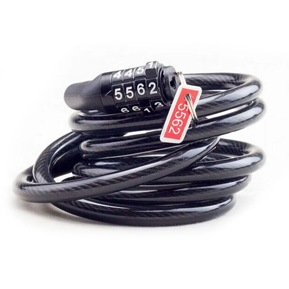 Bike Lock 4 Digit Code Combination Bicycle Lock Code Steel Cable Bicycle Security Password Cycling Equipment MTB Anti-theft Lock
Bike Lock 4 Digit Code Combination Bicycle Lock Code Steel Cable Bicycle Security Password Cycling Equipment MTB Anti-theft Lock