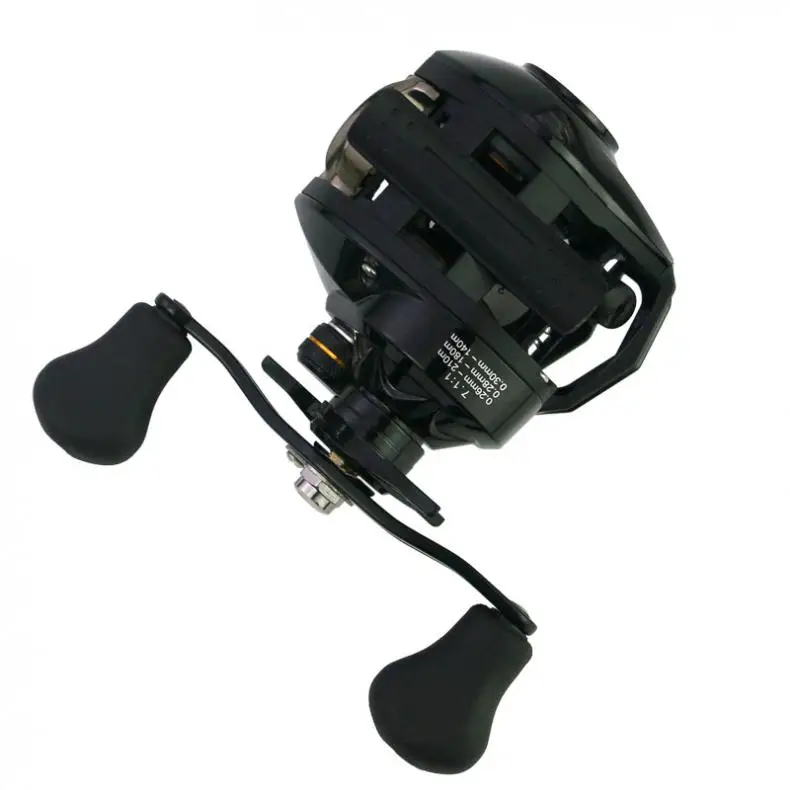 Fishing Bait Casting Reel 17+1BB High Speed 7.1:1 Gear Ratio Braking Force 8KG /18LB with Right Left Hand Optional
Fishing Bait Casting Reel 17+1BB High Speed 7.1:1 Gear Ratio Braking Force 8KG /18LB with Right Left Hand Optional