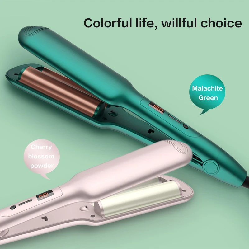 Triple Barrel Flat Iron Hair Curler Professional Hair Curling Iron Waver Wand Hair Crimper Fast Heating Salon Hair Styling Tools
Triple Barrel Flat Iron Hair Curler Professional Hair Curling Iron Waver Wand Hair Crimper Fast Heating Salon Hair Styling Tools