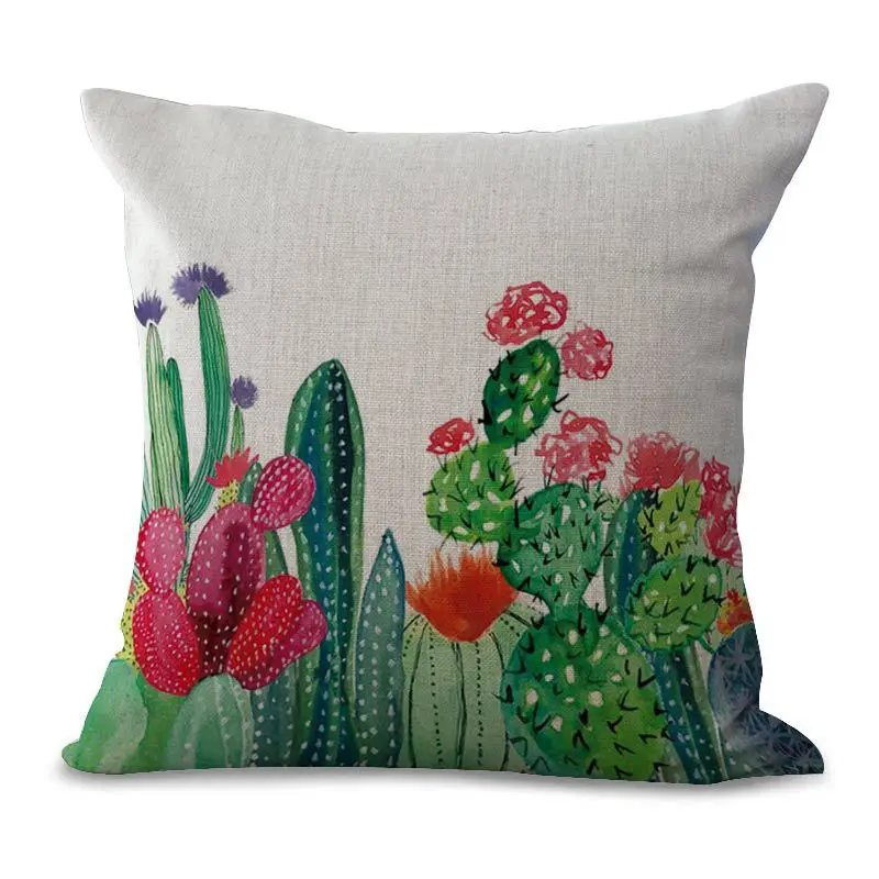 Fashion Color Hand-painted Cactus Cotton Linen Pillowcase Office Sofa Car Decoration Pillow Cushion Wholesale
Fashion Color Hand-painted Cactus Cotton Linen Pillowcase Office Sofa Car Decoration Pillow Cushion Wholesale