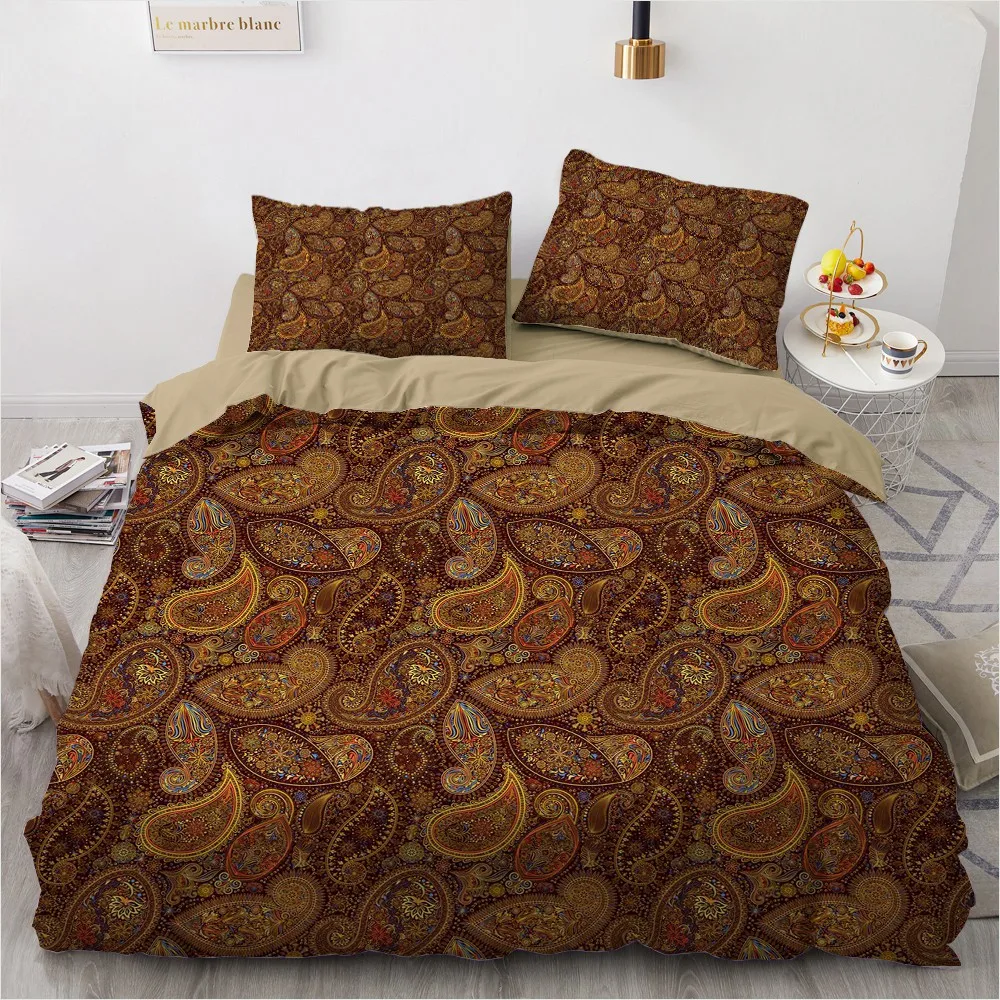 3D Paisley Beddings Custom Design Vintage Quilt Cover Sets White Comforther Cases Pillow Slips 200*230cm Full Twin Double Size
3D Paisley Beddings Custom Design Vintage Quilt Cover Sets White Comforther Cases Pillow Slips 200*230cm Full Twin Double Size