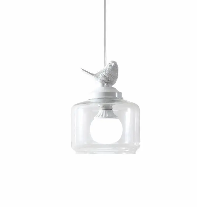 Led Nordic rural Restaurant Bar children's creative room balcony porch stair single head glass bird Chandelier
Led Nordic rural Restaurant Bar children's creative room balcony porch stair single head glass bird Chandelier