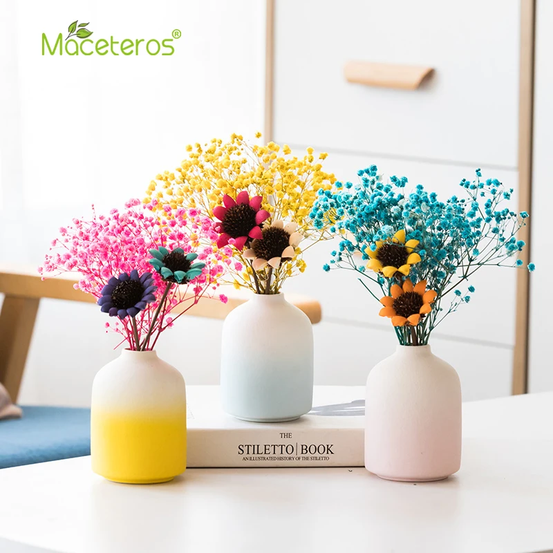 Modern Minimalist Vase Nordic Style Ceramic Flower Arrangement Dried Crafts Living Room Bedroom Desktop Home Creative Decoration
Modern Minimalist Vase Nordic Style Ceramic Flower Arrangement Dried Crafts Living Room Bedroom Desktop Home Creative Decoration