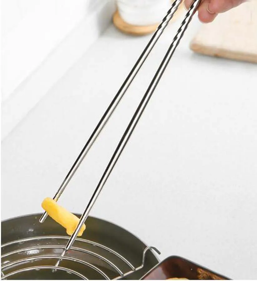 Stainless Steel Extended Deepfried Household Tableware Kitchen Pointed Chopsticks Noodle Deepfried Hot Pot Chopsticks
Stainless Steel Extended Deepfried Household Tableware Kitchen Pointed Chopsticks Noodle Deepfried Hot Pot Chopsticks