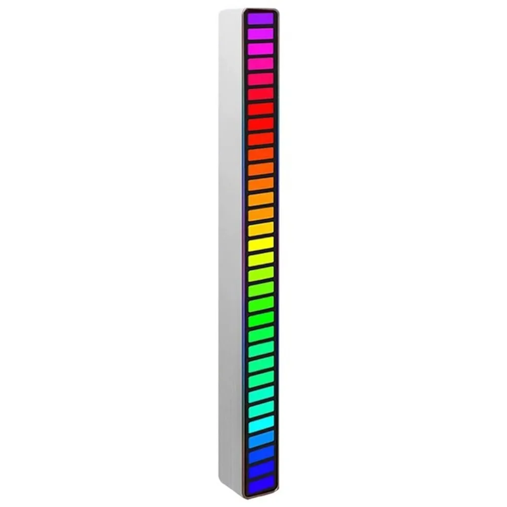 Voice-activated Rhythm Light Stick 32-Bit RGB Audio Spectrum Bar Pickup Ambient DJ LED Display Rhythm Pulse Colorful Signal
Voice-activated Rhythm Light Stick 32-Bit RGB Audio Spectrum Bar Pickup Ambient DJ LED Display Rhythm Pulse Colorful Signal