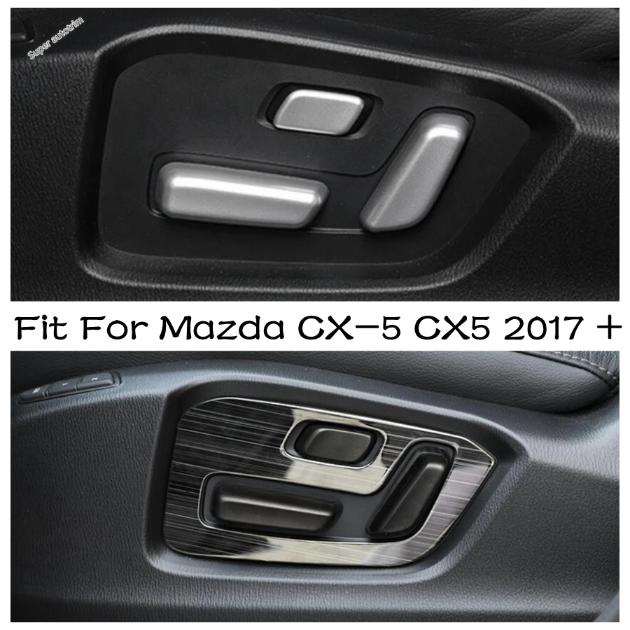 Seat Adjustment Button Switch Cover Trim Garnish Molding For Mazda CX-5 CX5 2017 - 2021 Carbon Fiber / Matte Interior Sticker
Seat Adjustment Button Switch Cover Trim Garnish Molding For Mazda CX-5 CX5 2017 - 2021 Carbon Fiber / Matte Interior Sticker