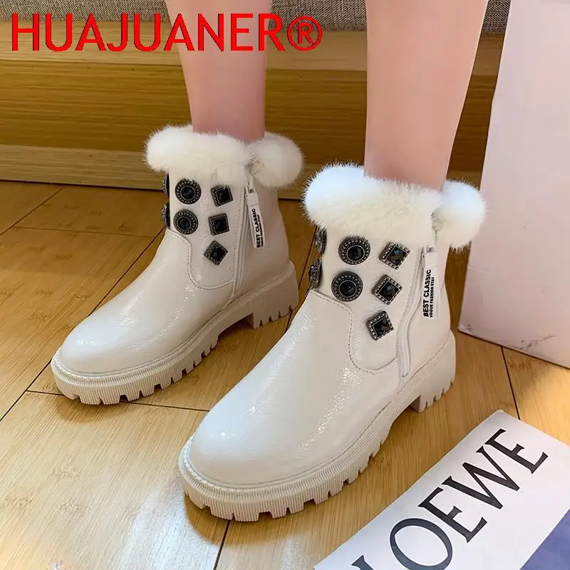 Women Boots Platform Winter Shoes Women Snow Boots Platform Keep Warm Ankle Winter Boots with Thick Fur Heels Botas Mujer
Women Boots Platform Winter Shoes Women Snow Boots Platform Keep Warm Ankle Winter Boots with Thick Fur Heels Botas Mujer