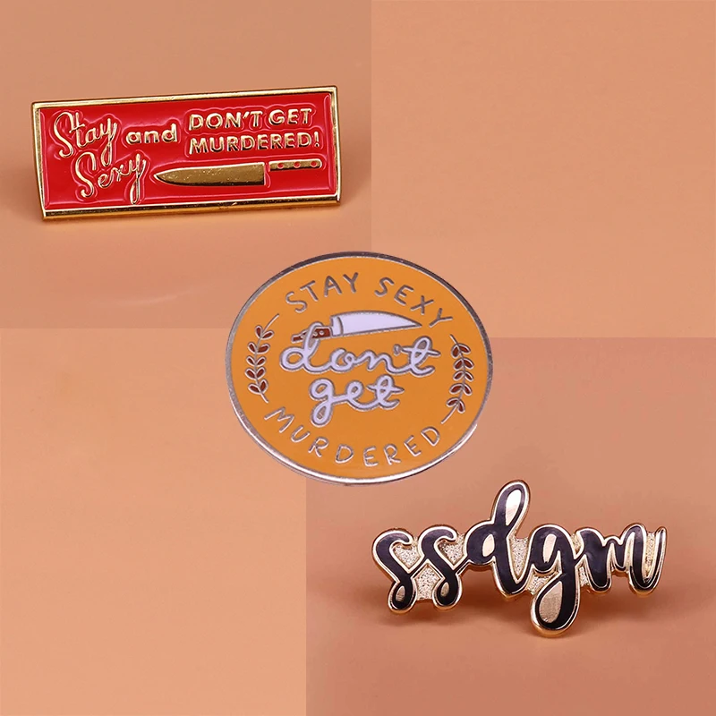 Мой любимый убийца SSDGM эмалированная булавка «Stay Sexy» не убивать брошь значок убийца подарок
Мой любимый убийца SSDGM эмалированная булавка «Stay Sexy» не убивать брошь значок убийца подарок