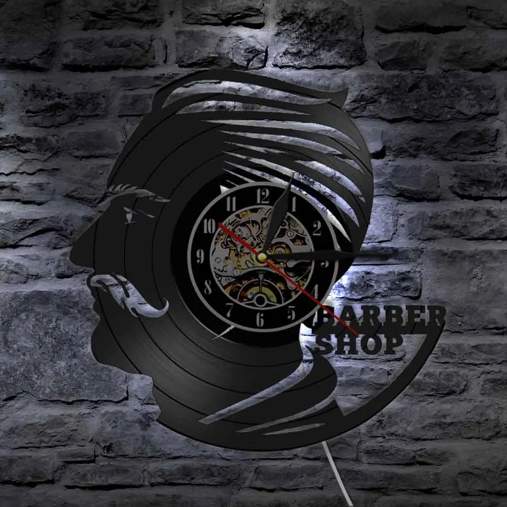 Barber Shop Vinyl Record Clock Barber Gifts for Hairdresser Retro Decor Wall Clock Vintage Art Decor Wall Barber Salon Clock
Barber Shop Vinyl Record Clock Barber Gifts for Hairdresser Retro Decor Wall Clock Vintage Art Decor Wall Barber Salon Clock