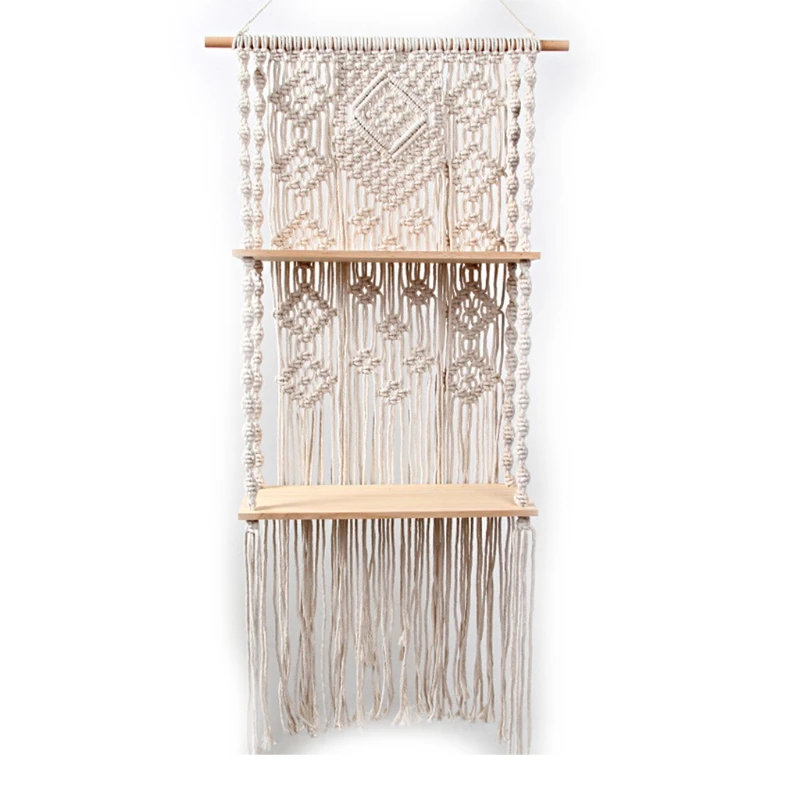 Boho Macrame Woven Wall Hanging Bohemian Tapestry Art Decor for Home Apartment Dorm Bedroom Nursery Party Decoration
Boho Macrame Woven Wall Hanging Bohemian Tapestry Art Decor for Home Apartment Dorm Bedroom Nursery Party Decoration