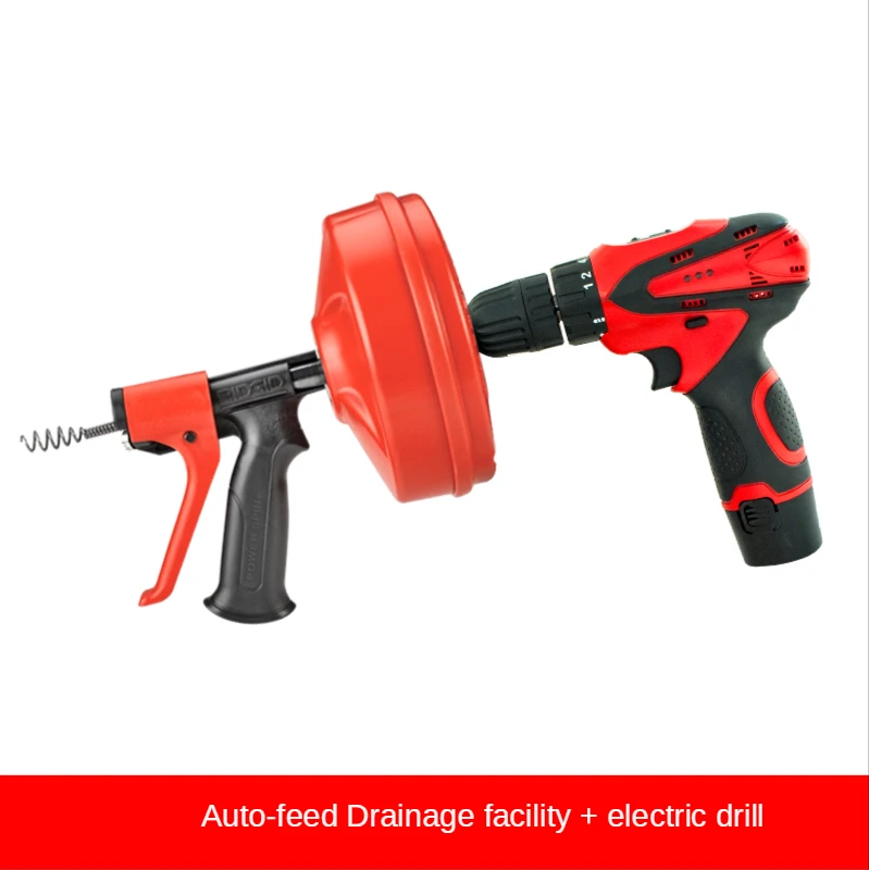 Electric Toilet Dredge Machine Sewer Artifact Home Kitchen Toilet Water Plugging Tool Pipe Cleaner Drain Cleaning Machine
Electric Toilet Dredge Machine Sewer Artifact Home Kitchen Toilet Water Plugging Tool Pipe Cleaner Drain Cleaning Machine