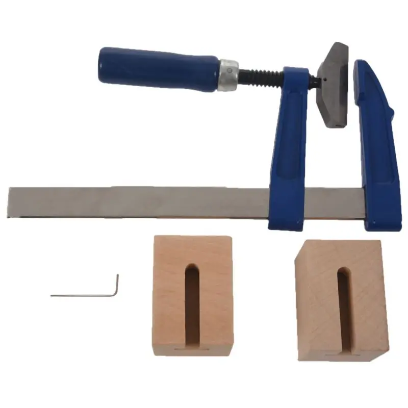 1 set F Press Inserts Tool for Guitar and Bass (without fret pressure caul) Blue 
1 set F Press Inserts Tool for Guitar and Bass (without fret pressure caul) Blue