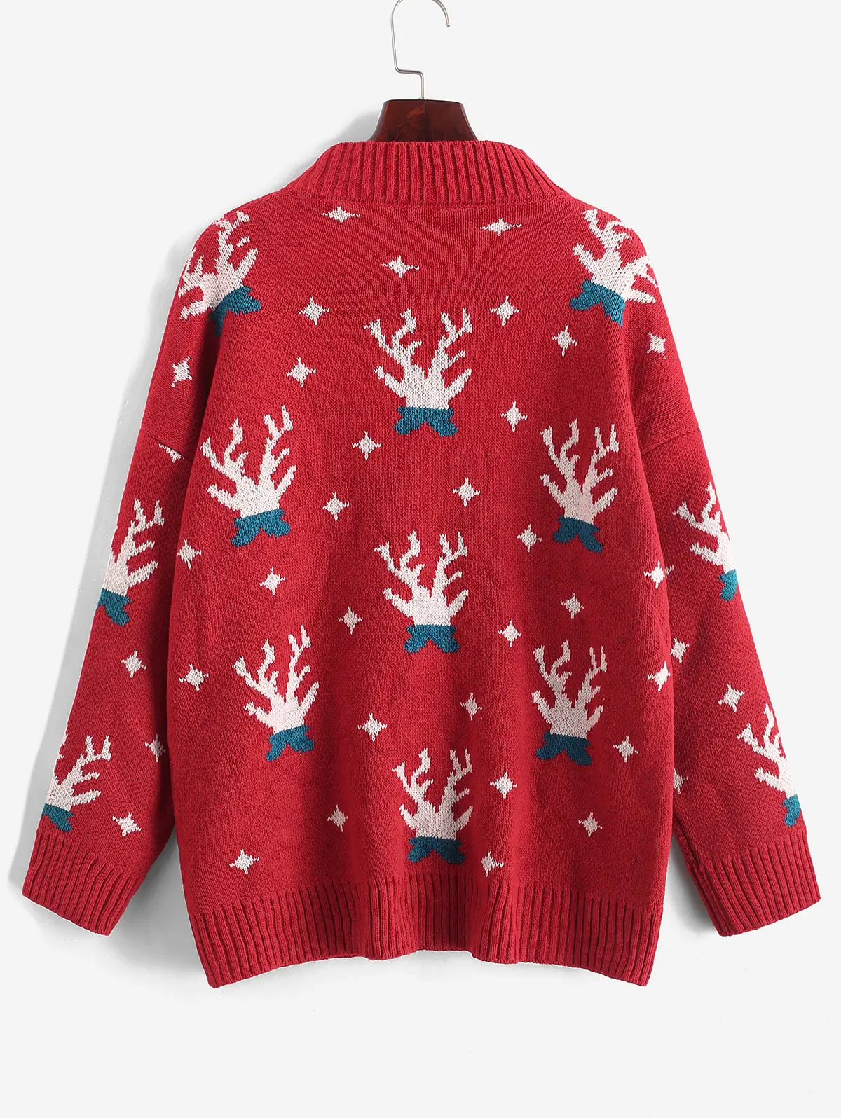 ZAFUL Christmas Sweater For Women Mock Neck Graphic Knitted Drop Shoulder Tunic Sweater Long Sleeve Pullovers Daily Tops
ZAFUL Christmas Sweater For Women Mock Neck Graphic Knitted Drop Shoulder Tunic Sweater Long Sleeve Pullovers Daily Tops