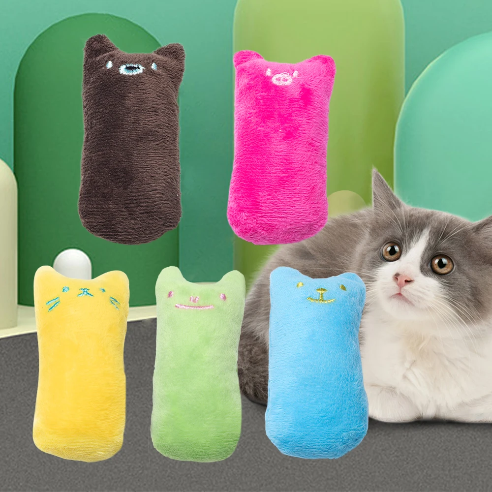 New Hottest Teeth Grinding Catnip Toys Interactive Plush Cat Toy Pet Kitten Chewing Vocal Toy Bite Cat mint For Cats products
New Hottest Teeth Grinding Catnip Toys Interactive Plush Cat Toy Pet Kitten Chewing Vocal Toy Bite Cat mint For Cats products