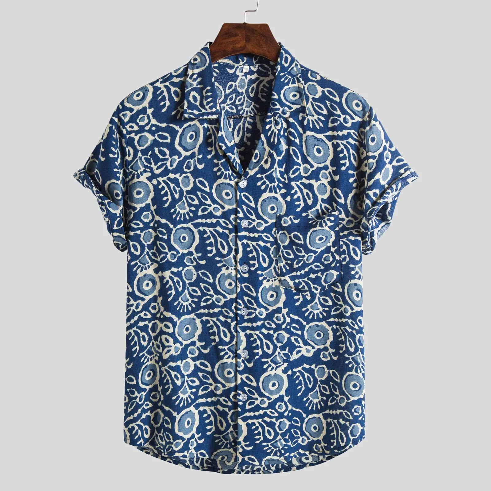 Summer Mens Shirt Beach Hawai Design Print Camisas Cotton Linen Breathable Short Sleeves Shirts For Men Blouse Chemise Homme
Summer Mens Shirt Beach Hawai Design Print Camisas Cotton Linen Breathable Short Sleeves Shirts For Men Blouse Chemise Homme