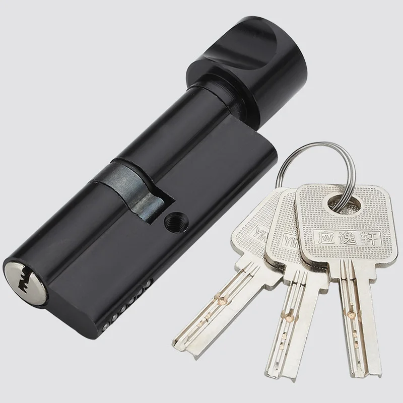 Black solid space aluminum door locks Continental bedroom minimalist interior door handle lock cylinder security locks Packages
Black solid space aluminum door locks Continental bedroom minimalist interior door handle lock cylinder security locks Packages