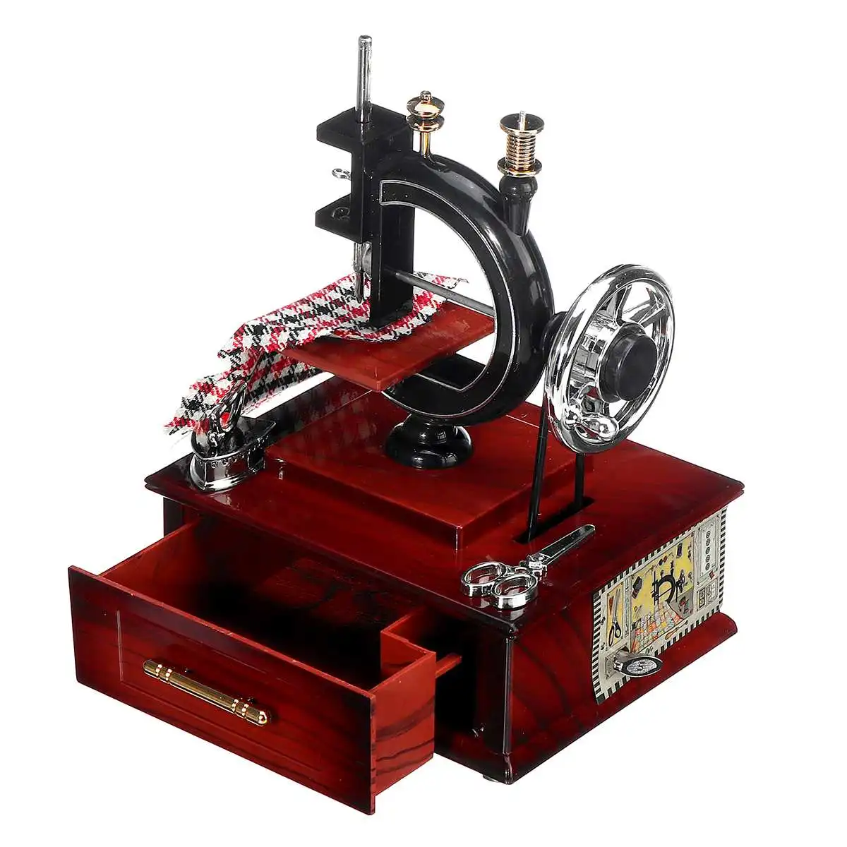 Retro Music-Box Mechanical Sartorius-Toys Birthday Gifts Vintage Music-Box Sewing-Machine Table-Decor
Retro Music-Box Mechanical Sartorius-Toys Birthday Gifts Vintage Music-Box Sewing-Machine Table-Decor