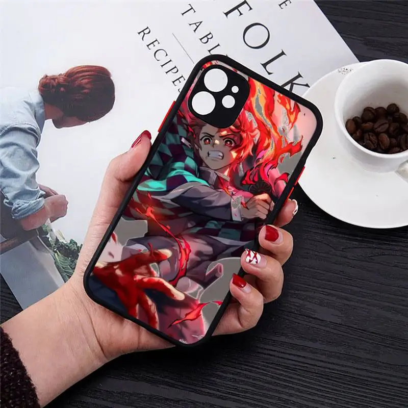 Demon Slayer Anime girl Phone Case matte transparent For iphone 7 8 11 12 plus mini x xs xr pro max cover
Demon Slayer Anime girl Phone Case matte transparent For iphone 7 8 11 12 plus mini x xs xr pro max cover