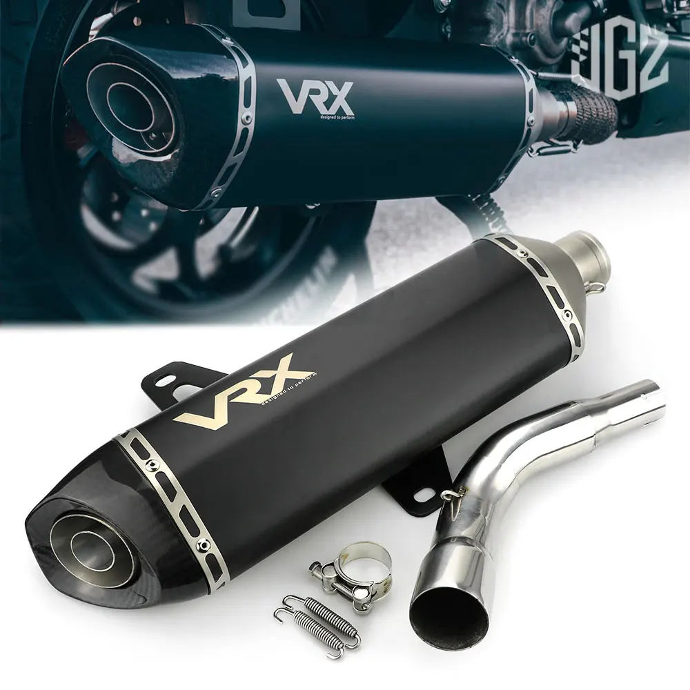 Motorcycle Carbon Stainless Steel Exhaust Pipe Muffler Escape Slip-on Line Pipe For VESPA GTS 250 300 2013 - 2020 Accessories
Motorcycle Carbon Stainless Steel Exhaust Pipe Muffler Escape Slip-on Line Pipe For VESPA GTS 250 300 2013 - 2020 Accessories