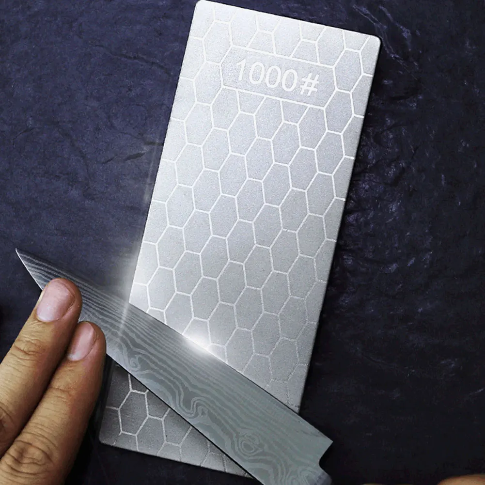 Diamond Sharpening Stone Honeycomb Surface Knife Sharpening Kitchen Grinding Tool Professional Knife Sharpener 400#600#1000#
Diamond Sharpening Stone Honeycomb Surface Knife Sharpening Kitchen Grinding Tool Professional Knife Sharpener 400#600#1000#