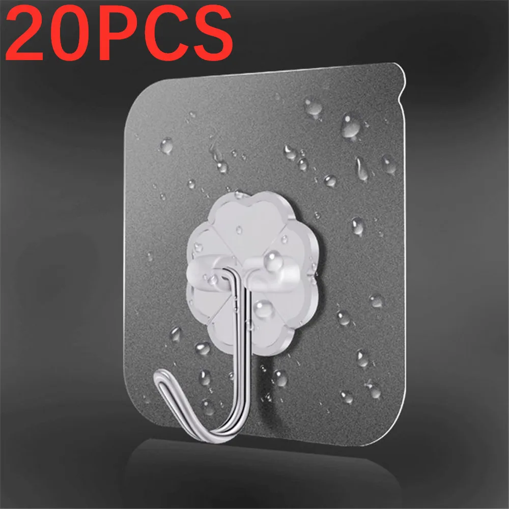 20PCS Transparent Hook Strong Suction Cup Waterproof Oil Proof Sundries Kitchen Bathroom No Trace Free Punching Hook Hanger
20PCS Transparent Hook Strong Suction Cup Waterproof Oil Proof Sundries Kitchen Bathroom No Trace Free Punching Hook Hanger