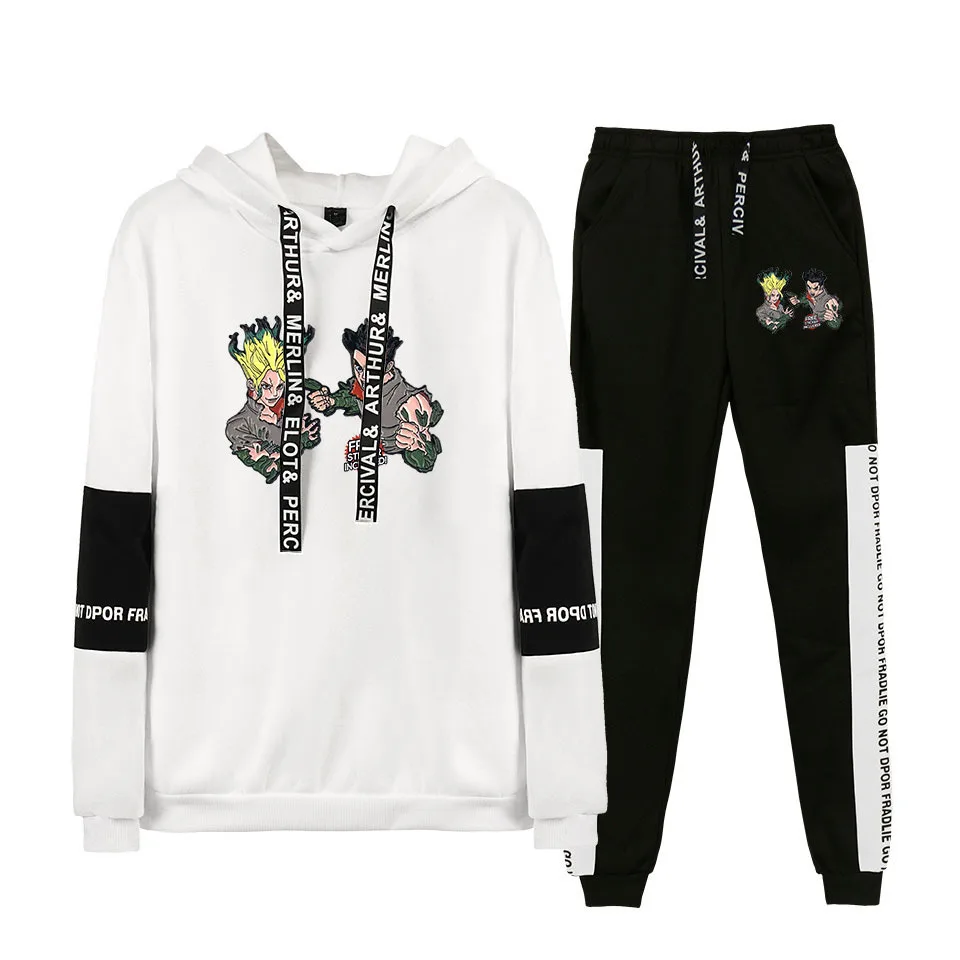 Anime Dr.STONE Men Tracksuit 2 Pieces Set Hoodies and Pant Sporting Suit Two Pieces Set Mens Sweat Suit Cosplay Costumes
Anime Dr.STONE Men Tracksuit 2 Pieces Set Hoodies and Pant Sporting Suit Two Pieces Set Mens Sweat Suit Cosplay Costumes