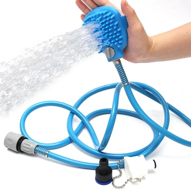 Cleaning Washing Bath Sprayers Dog Brush Pet Supplies Dog Shower Head 2-IN-1 Pet Bathing Tool Comfortable Massager Shower Tool
Cleaning Washing Bath Sprayers Dog Brush Pet Supplies Dog Shower Head 2-IN-1 Pet Bathing Tool Comfortable Massager Shower Tool
