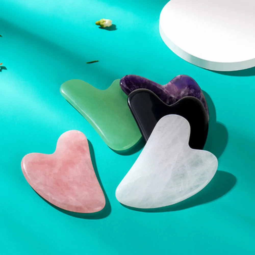 Natural Jade Gua Sha Stone Board Massage Rose Quartz Guasha Plate for Face Neck Back Body Jade Face Massager Scrapers Tools
Natural Jade Gua Sha Stone Board Massage Rose Quartz Guasha Plate for Face Neck Back Body Jade Face Massager Scrapers Tools