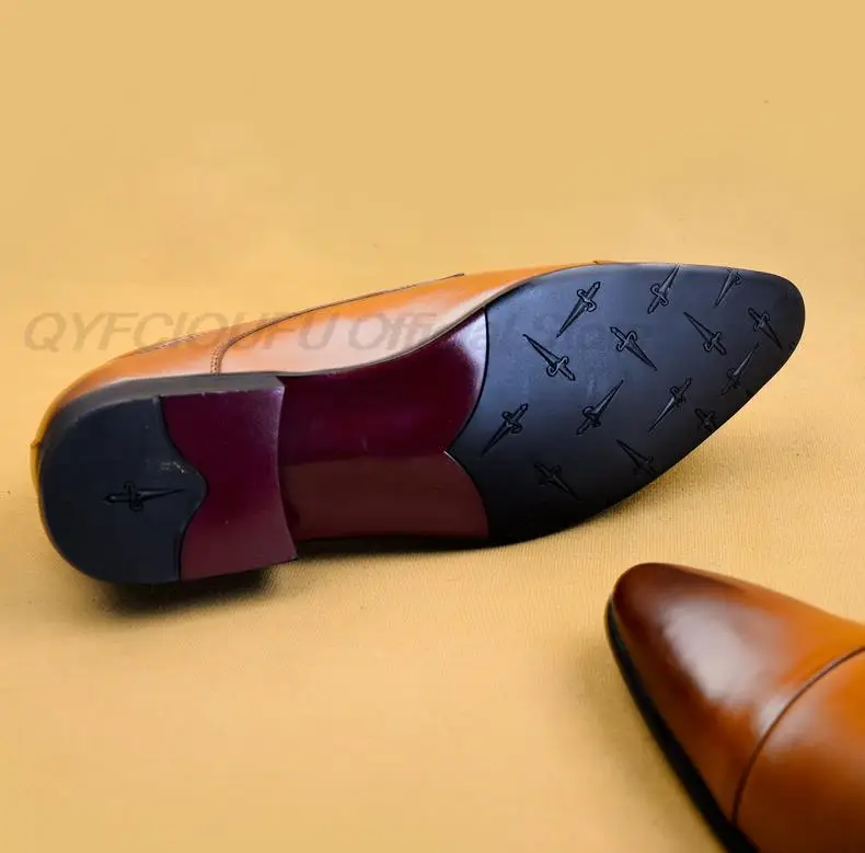 Lacing Formal Italian Design Shoes For Men Genuine Leather Business Wedding Brogue Oxford Shoe Black Pointed Toe Dress Shoe
Lacing Formal Italian Design Shoes For Men Genuine Leather Business Wedding Brogue Oxford Shoe Black Pointed Toe Dress Shoe