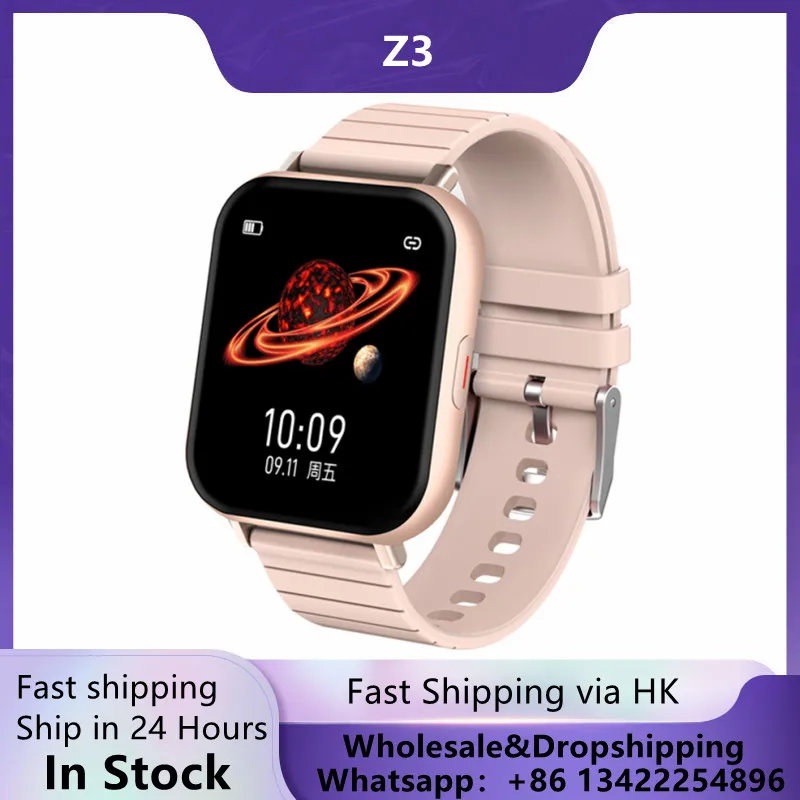 Z3 Smart Watch 2021 1.54inch Bluetooth Call Heart Rate Body Temperature Monitoring Sports Smartwatch Women Men for Andorid IOS
Z3 Smart Watch 2021 1.54inch Bluetooth Call Heart Rate Body Temperature Monitoring Sports Smartwatch Women Men for Andorid IOS