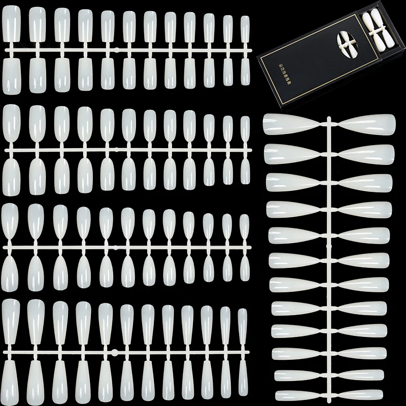 240pcs/box Full Cover Fake Nail Artificial Press on Long Ballerina Clear/Natural/white False Coffin Nails Art Tips Manicure Tool
240pcs/box Full Cover Fake Nail Artificial Press on Long Ballerina Clear/Natural/white False Coffin Nails Art Tips Manicure Tool