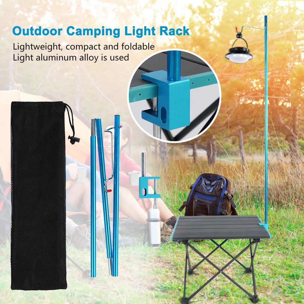 Outdoor Camping Lamp Pole Holder Foldable Aluminum Alloy Portable Hiking Travel Picnic Hanging Light Bracket Fixing Stand
Outdoor Camping Lamp Pole Holder Foldable Aluminum Alloy Portable Hiking Travel Picnic Hanging Light Bracket Fixing Stand