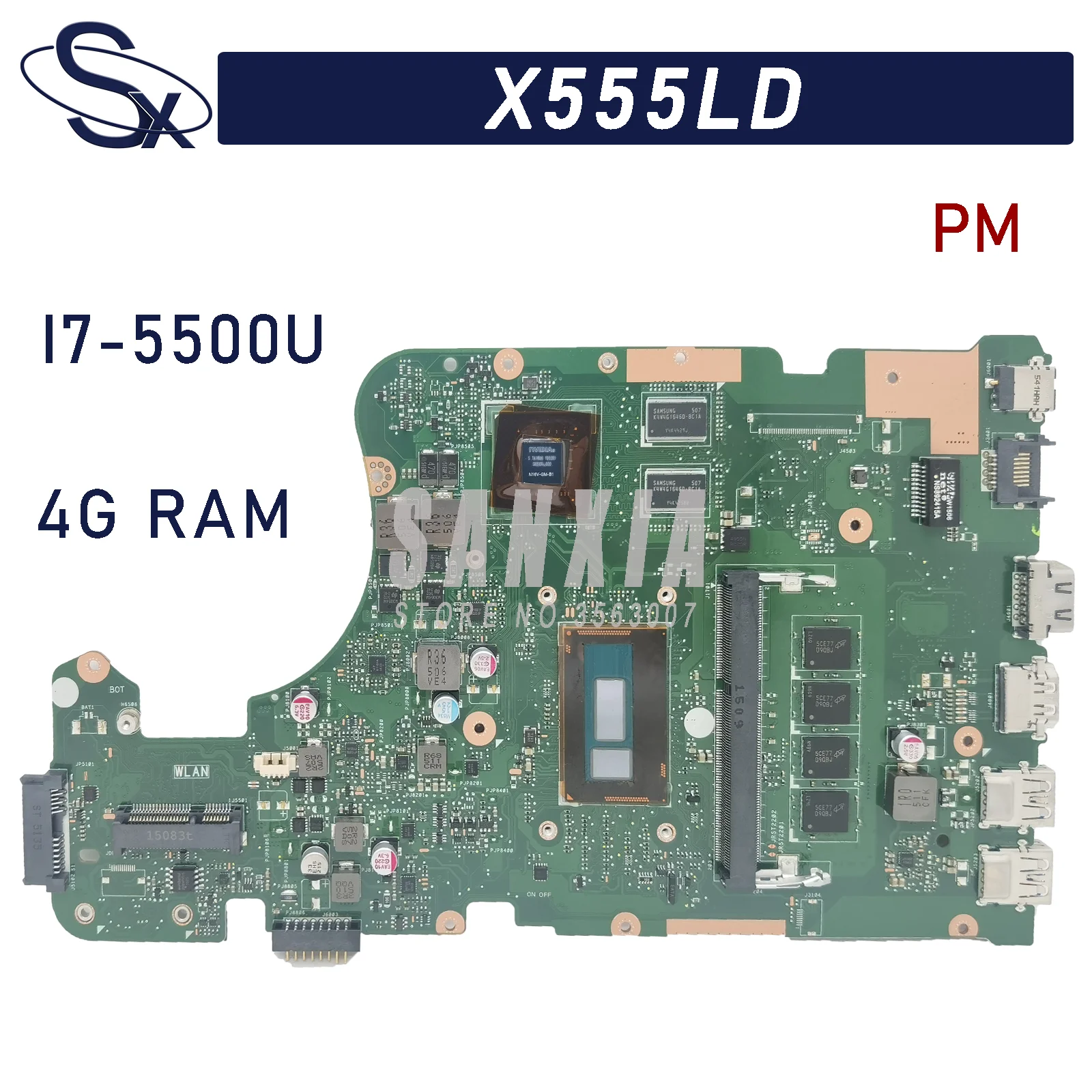 KEFU X555L подходит для ASUS X555LJ X555LD X555LI X555LDB X555LF X555LN X555LB материнская плата I7-5500U 100% ТЕСТ ОК
KEFU X555L подходит для ASUS X555LJ X555LD X555LI X555LDB X555LF X555LN X555LB материнская плата I7-5500U 100% ТЕСТ ОК