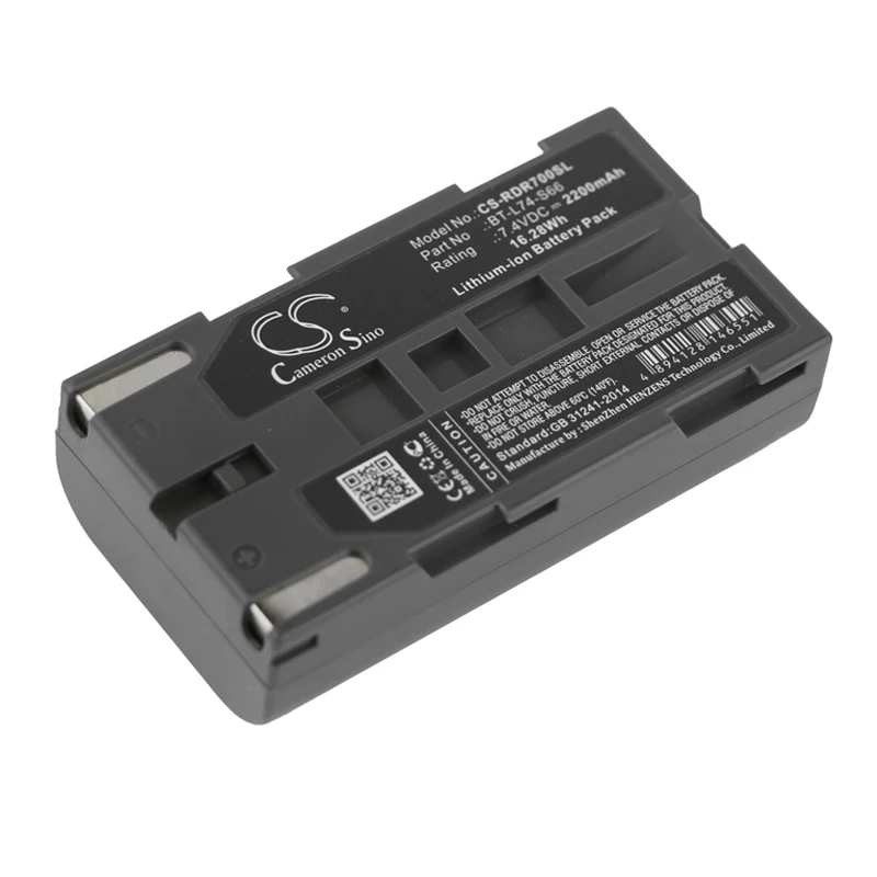 Запасная батарея South 9600, H66, RTK GPS, RTK GPS S82, S82, S82E, S82T, S82V, S86, S86T 7,4 V 
Запасная батарея South 9600, H66, RTK GPS, RTK GPS S82, S82, S82E, S82T, S82V, S86, S86T 7,4 V