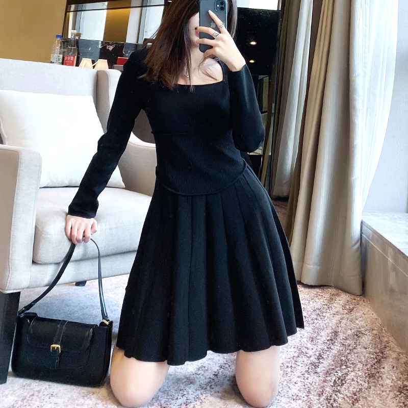 Runway Sexy Strapless Women Dress Elegant Solid Female Knitted Vestidos Office Lady A Line Black Mini Dresses Fashion Robe Femme
Runway Sexy Strapless Women Dress Elegant Solid Female Knitted Vestidos Office Lady A Line Black Mini Dresses Fashion Robe Femme