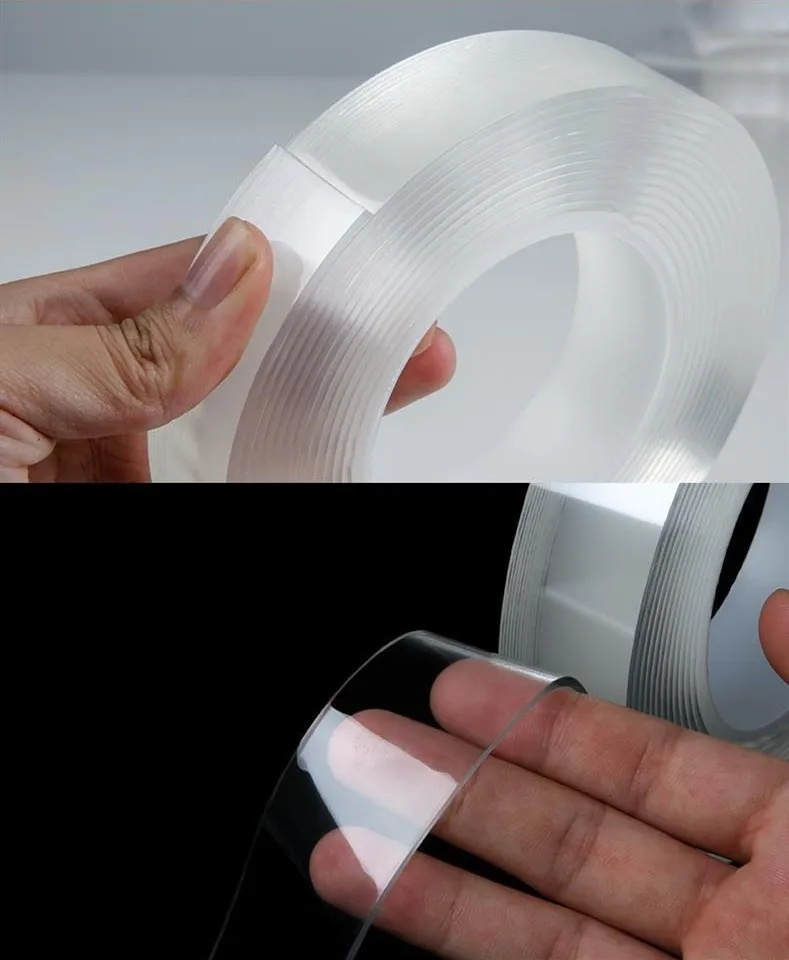 1M-5M Nano Magic Adhesive Bandwidth 3CM Double-sided Tape Transparent Reusable Waterproof Tape Can Clean Household Thickness 2mm
1M-5M Nano Magic Adhesive Bandwidth 3CM Double-sided Tape Transparent Reusable Waterproof Tape Can Clean Household Thickness 2mm