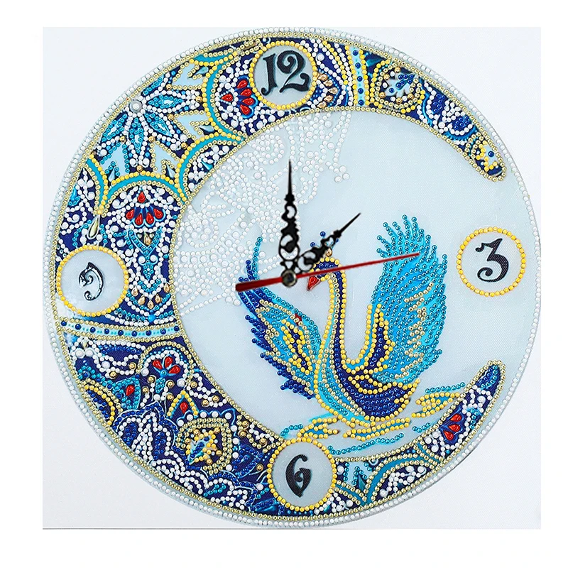 Fashion 5D DIY Diamond Painting Clocks Special Shaped Drill Diamonds Mosaic Rhinestone Cross Stitch Embroidery Kit Wall Clock
Fashion 5D DIY Diamond Painting Clocks Special Shaped Drill Diamonds Mosaic Rhinestone Cross Stitch Embroidery Kit Wall Clock