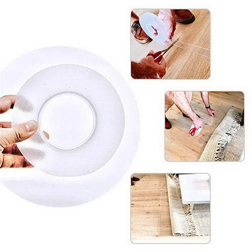 Nano adhesive Tape Traceless Film Household Daily Use Rubber Pad Sticker Multifunctional Tape
Nano adhesive Tape Traceless Film Household Daily Use Rubber Pad Sticker Multifunctional Tape