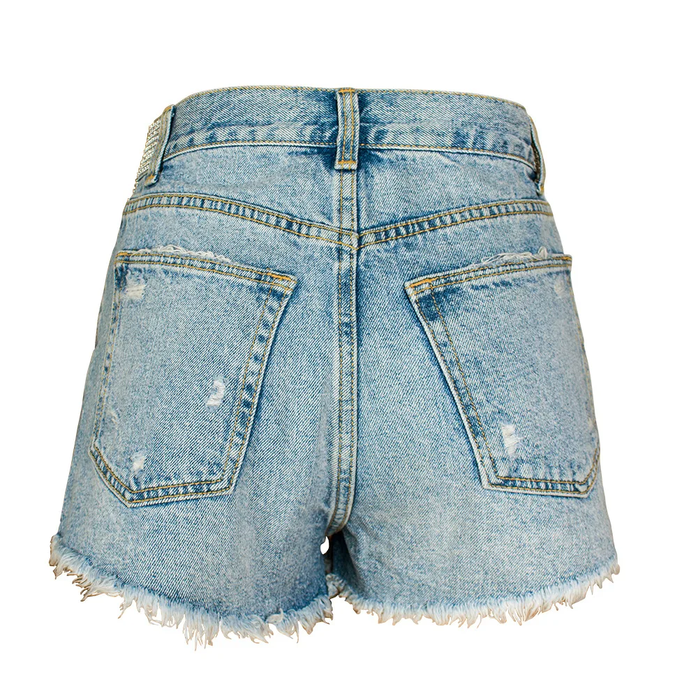 Tassels Summer Shorts Wide Legs Pants Beading Chain Denim Shorts Women High Waist Jeans Woman Pantalones Ajustados TSL130
Tassels Summer Shorts Wide Legs Pants Beading Chain Denim Shorts Women High Waist Jeans Woman Pantalones Ajustados TSL130