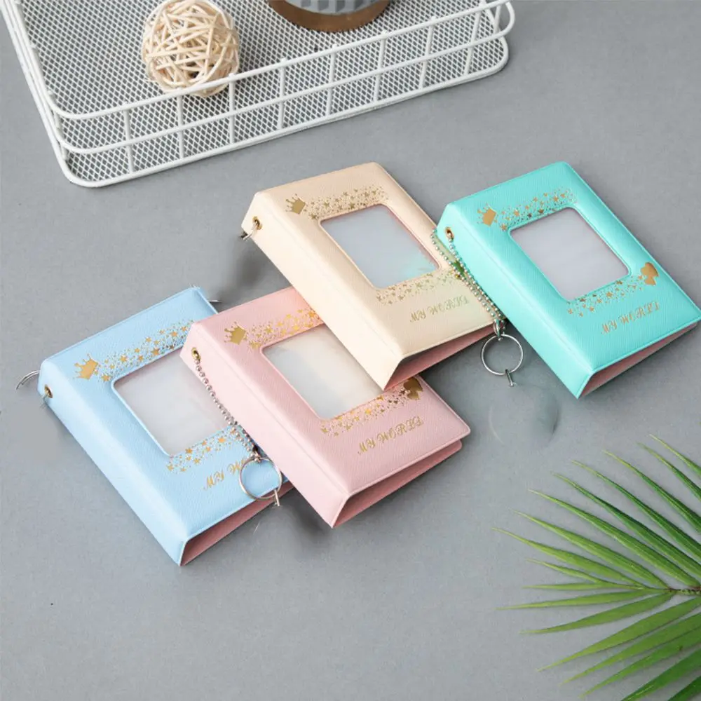 Square Hollow Out Photocard Holder 32 Pockets 3 inch Photo Album Scrapbooking Kpop Card Binder Collect Mini Storage Book
Square Hollow Out Photocard Holder 32 Pockets 3 inch Photo Album Scrapbooking Kpop Card Binder Collect Mini Storage Book