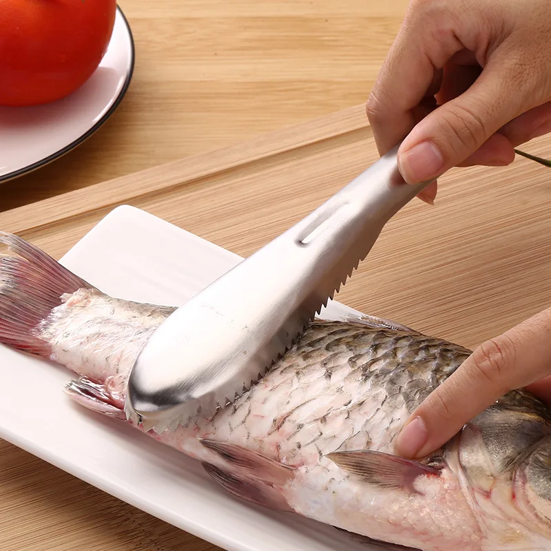 Cooking Tools Fish Cleaning Knife Skinner Fish Skin Scraper Stainless Steel Fish Scales Fishing Cleaning Remover Kitchen Gadget
Cooking Tools Fish Cleaning Knife Skinner Fish Skin Scraper Stainless Steel Fish Scales Fishing Cleaning Remover Kitchen Gadget