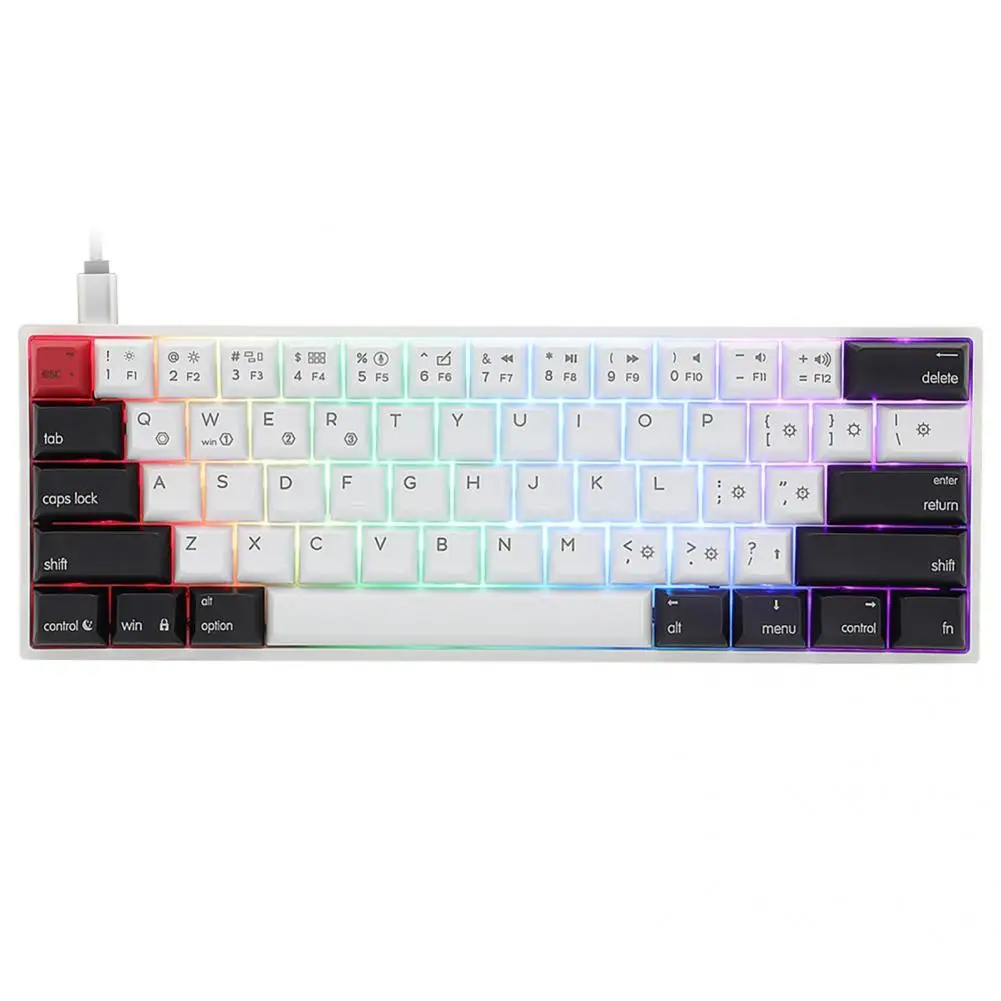Mechanical Feel Ergonomics easy to Clean RGB Wired Gaming Keyboard Comfortable Office Keyboard Response Computer Accessories
Mechanical Feel Ergonomics easy to Clean RGB Wired Gaming Keyboard Comfortable Office Keyboard Response Computer Accessories