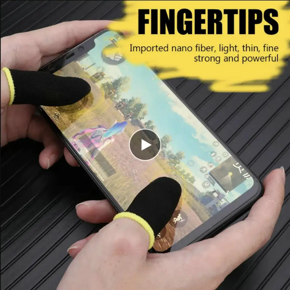 Gaming Finger Sleeve Game Controller Sweatproof Gloves Breathable Fingertips For Mobile Games Touch Screen Finger Cots Cover
Gaming Finger Sleeve Game Controller Sweatproof Gloves Breathable Fingertips For Mobile Games Touch Screen Finger Cots Cover